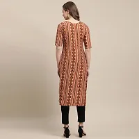 Stylish Crepe Printed Kurta for Women Combo Pack of 6-thumb2