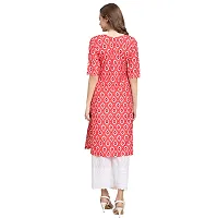 Stylish Digital Printed Woman Crepe Multicolored Kurtis Pack of 2-thumb2