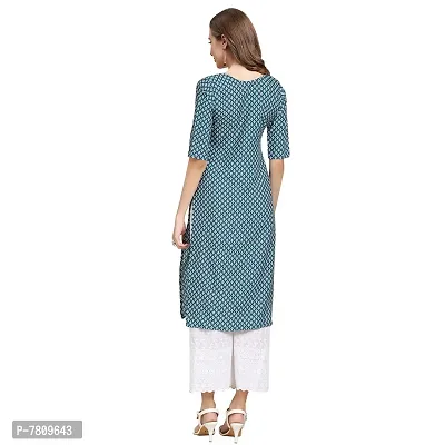 Elegant Crepe Digital Printed Straight Kurta For Women- Pack Of 6-thumb4