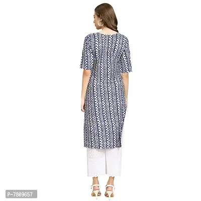 Elegant Crepe Digital Printed Straight Kurta For Women- Pack Of 6-thumb4