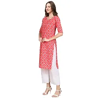 Reliable Crepe Digital Printed Straight Kurta For Women- Pack Of 3-thumb1