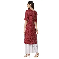 Reliable Crepe Digital Printed Straight Kurta For Women- Pack Of 3-thumb2