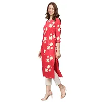 Reliable Crepe Digital Printed Straight Kurta For Women- Pack Of 3-thumb1