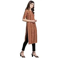 Reliable Crepe Digital Printed Straight Kurta For Women- Pack Of 3-thumb1