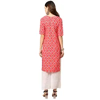 Alluring Crepe Digital Printed Straight Kurta For Women- Pack Of 3-thumb2