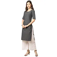 Alluring Crepe Digital Printed Straight Kurta For Women- Pack Of 3-thumb1