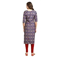 Women Crepe Digital Printed Straight Kurti  Pack of 6-thumb4