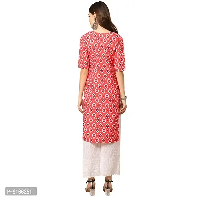 Stylish Fancy Crepe Digital Printed Straight Kurti Combo For Women Pack Of 5-thumb2