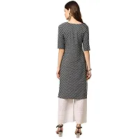 Women Crepe Digital Printed Straight Kurti  Pack of 4-thumb2