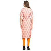 Women Crepe Digital Printed Straight Kurti  Pack of 4-thumb2