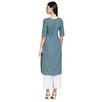 Gorgeous Straight Multicoloured Printed Crepe Kurta For Women Combo Pack Of 6-thumb2