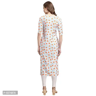 Gorgeous Straight Multicoloured Printed Crepe Kurta For Women Combo Pack Of 6-thumb3