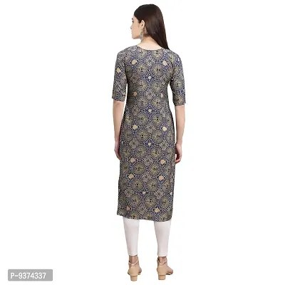 Gorgeous Straight Multicoloured Printed Crepe Kurta For Women Combo Pack Of 6-thumb3