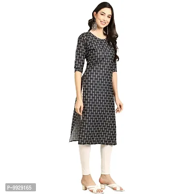 Women Crepe Digital Printed Straight Kurti  Pack of 3-thumb4