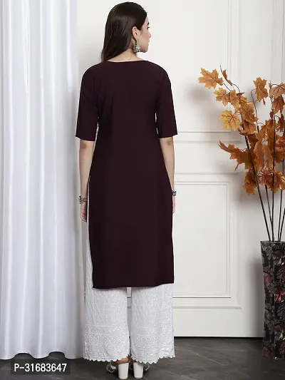 Fancy Crepe Kurtas For Women-thumb3