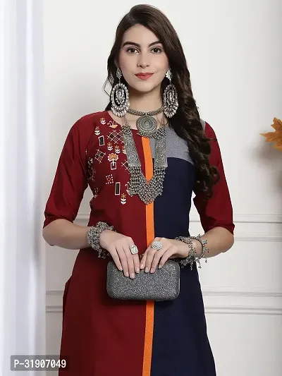 Fancy Crepe Kurtas For Women-thumb4