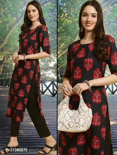 Fancy Crepe Kurtas For Women-thumb0