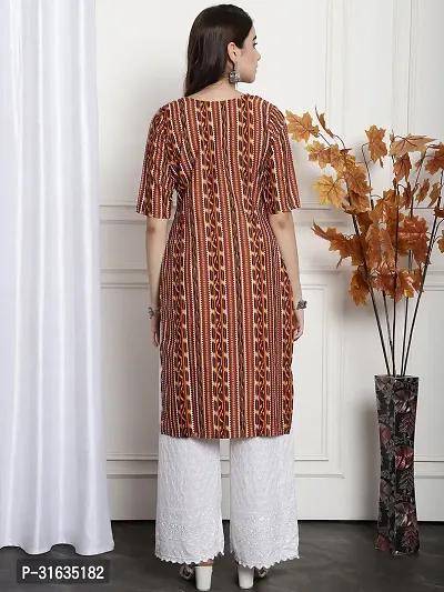 Fancy Crepe Printed Kurtas For Women-thumb3