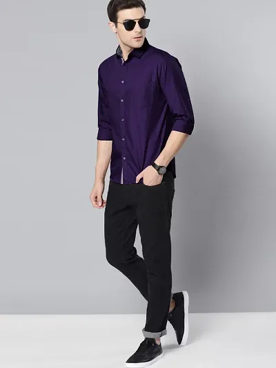 Comfortable Cotton Long Sleeve Formal Shirt 