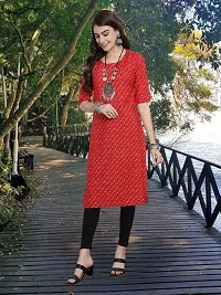 Stylish Crepe Stitched Kurta For Women-thumb2