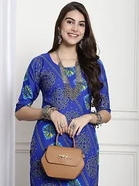 Fancy Crepe Printed Kurtas For Women-thumb3