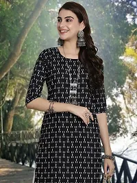 Stylish Crepe Stitched Kurta For Women-thumb2