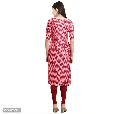 Fashionable Straight Multicoloured Printed Crepe Kurta For Women Combo Pack Of 2-thumb5