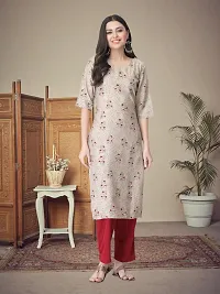 Elegant Crepe Printed Kurta For Women- Pack Of 2-thumb1