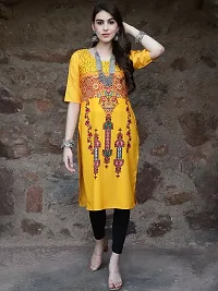 Fancy Crepe Kurtas For Women-thumb1