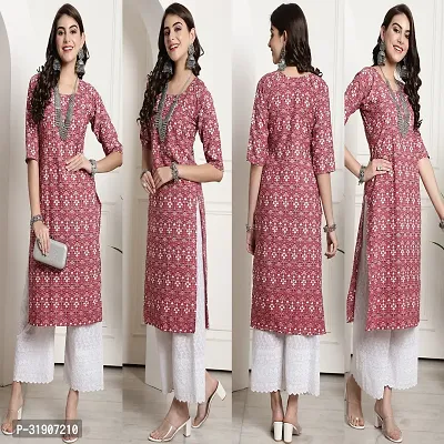 Fancy Crepe Kurtas For Women-thumb0