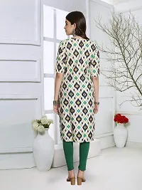 Stylish White Crepe Kurta For Women-thumb1