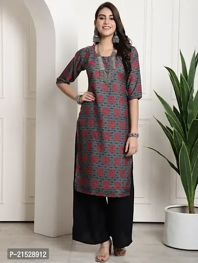 Amazing Stylish Crepe Printed Kurti For Women