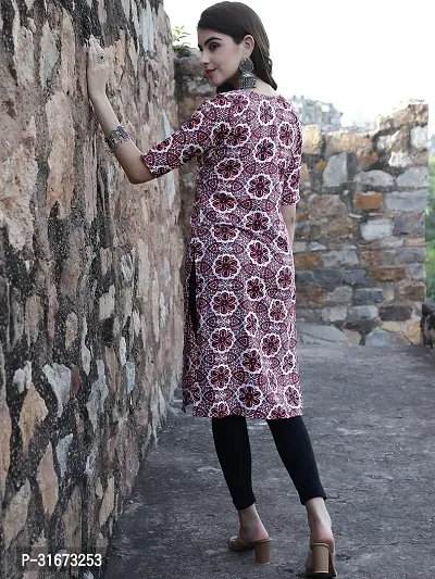 Fancy Crepe Printed Kurtas For Women-thumb3