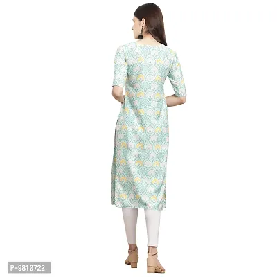 Fashionable Straight Multicoloured Printed Crepe Kurta For Women Combo Pack Of 2-thumb3