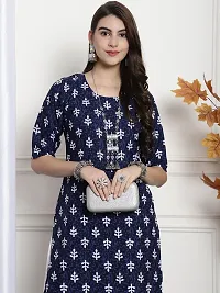 Fancy Crepe Printed Kurtas For Women-thumb3