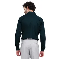 Stylish Olive Cotton Solid Long Sleeve For Men-thumb4