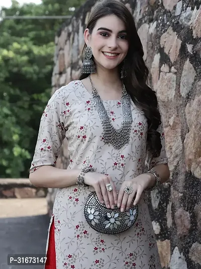 Fancy Crepe Printed Kurtas For Women-thumb4