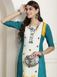 Fancy Crepe Printed Kurtas For Women-thumb3