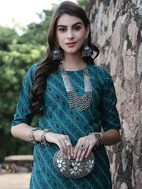 Fancy Crepe Printed Kurtas For Women-thumb3