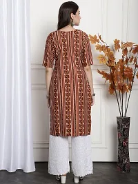 Elegant Crepe Printed Kurta For Women And Girls-thumb2