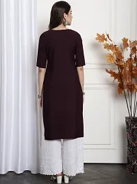 Fancy Crepe Printed Kurtas For Women-thumb2