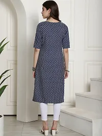 Fancy Crepe Printed Kurtas For Women-thumb2