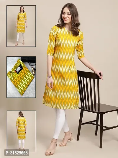 Fancy Crepe Printed Kurtas For Women