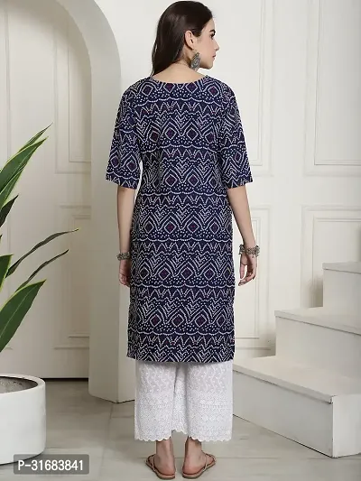 Fancy Crepe Printed Kurtas For Women-thumb3