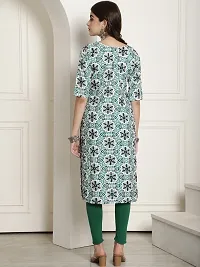 Elegant Crepe Printed Kurta For Women And Girls-thumb2