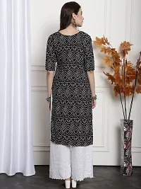 Elegant Crepe Printed Kurta For Women And Girls-thumb2