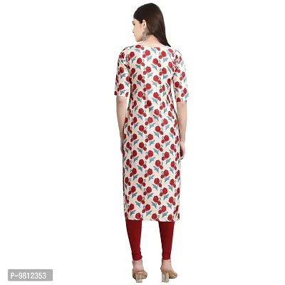 Fashionable Straight Multicoloured Printed Crepe Kurta For Women Combo Pack Of 2-thumb3