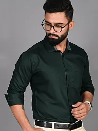 Stylish Men Cotton Long Sleeve Formal Shirt-thumb1