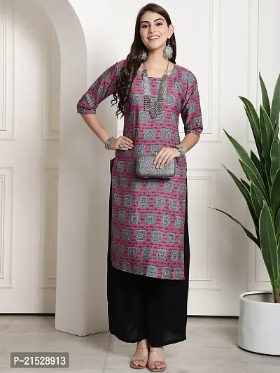 Amazing Stylish Crepe Printed Kurti For Women