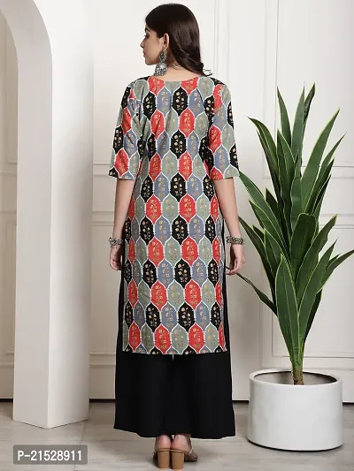 Amazing Stylish Crepe Printed Kurti For Women-thumb3